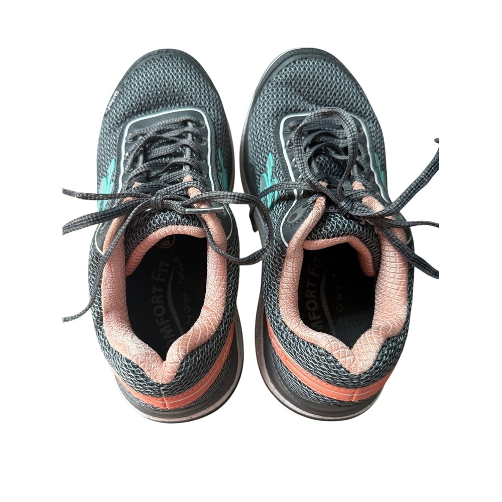 Gravity Defyer G-Defy Mighty Walk Grey Pink Athletic Running Shoes 6.5 Sporty - Picture 6 of 10